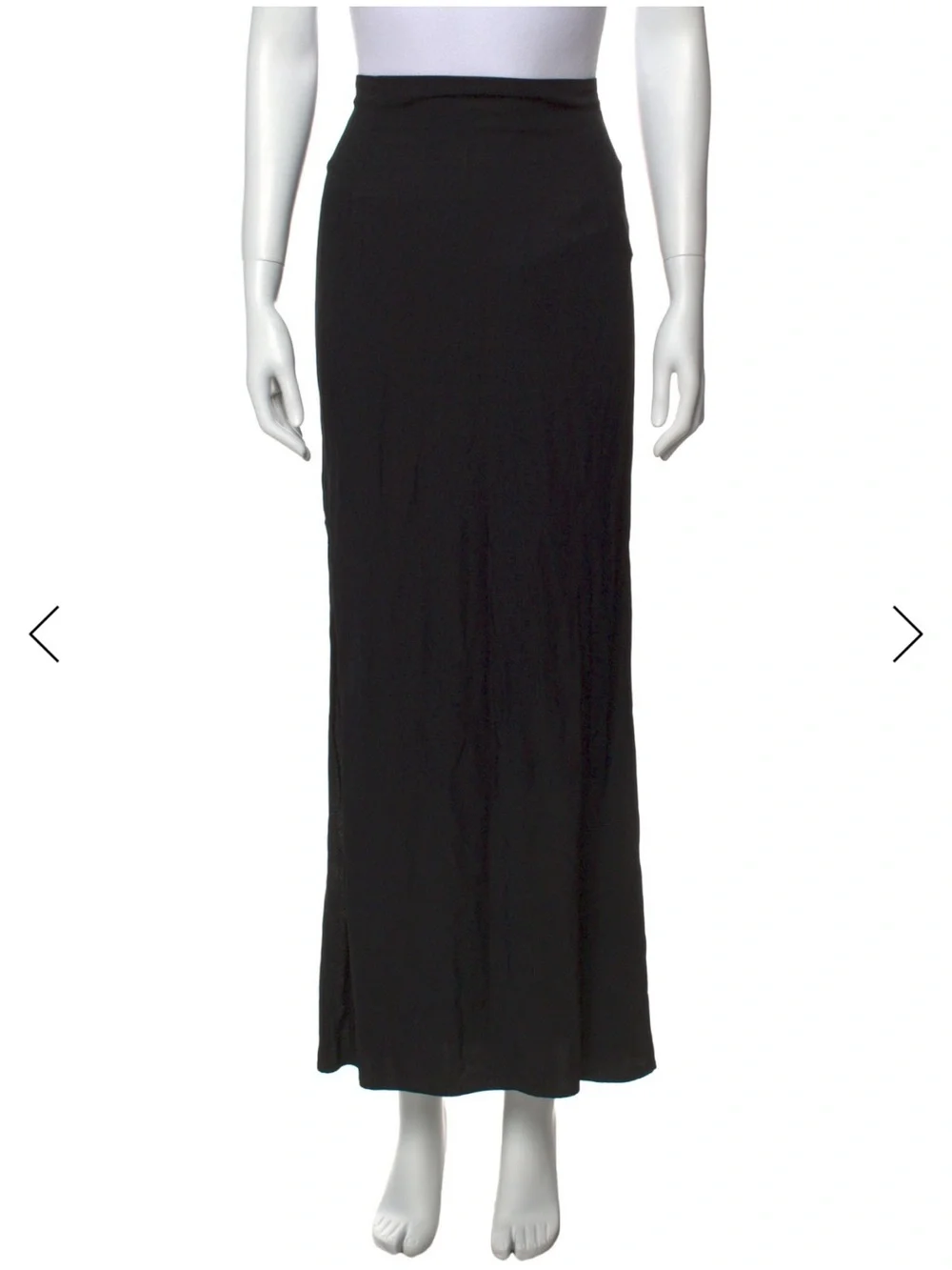 Reformation Classic Black Maxi Skirt - Sleek Everyday Style - Picture 1 of 2